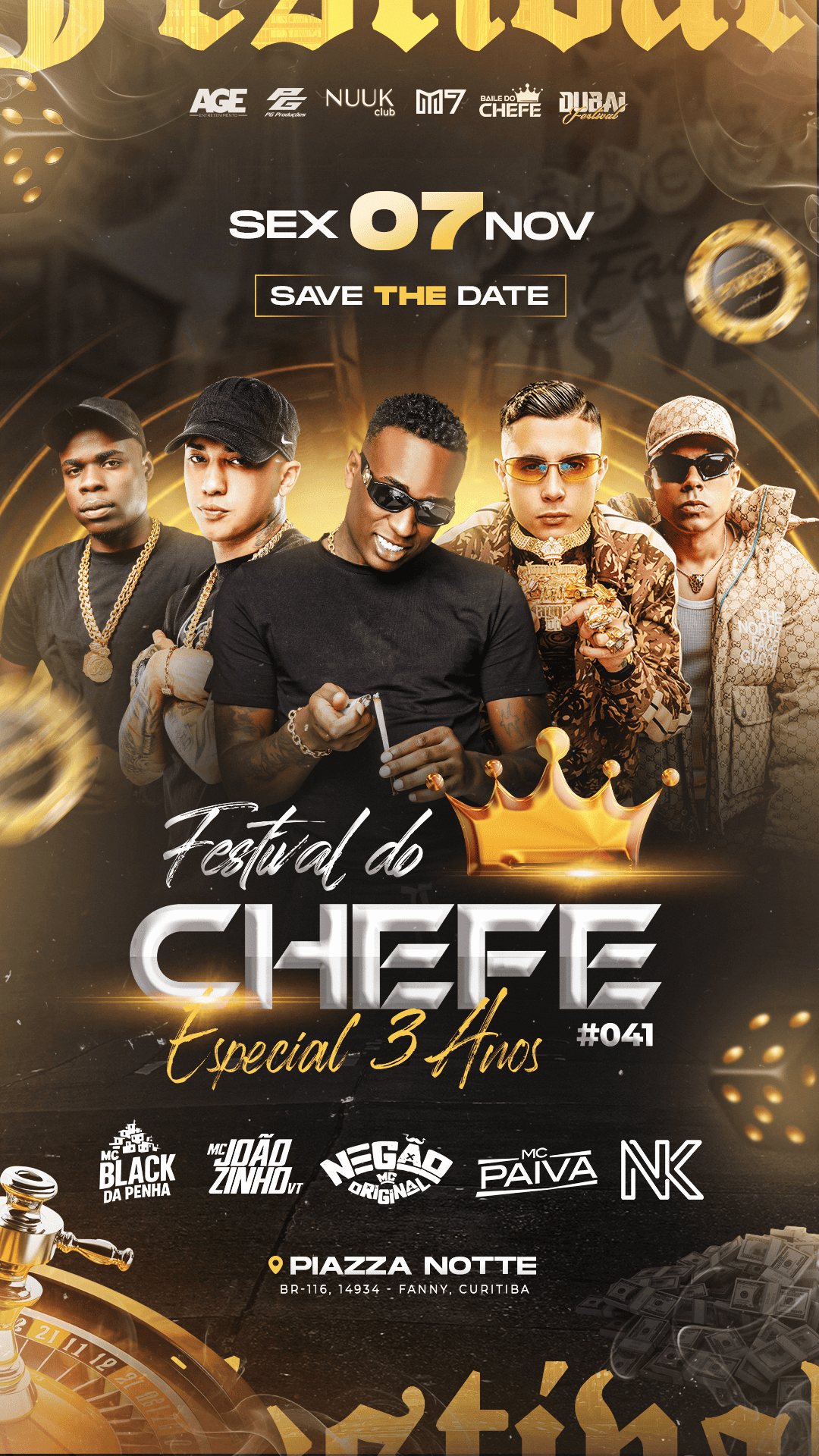 Festival do Chefe - Especial 3 Anos